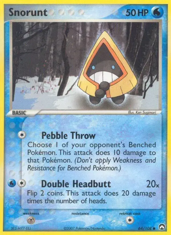 Snorunt - Pokemon Power Keepers #64