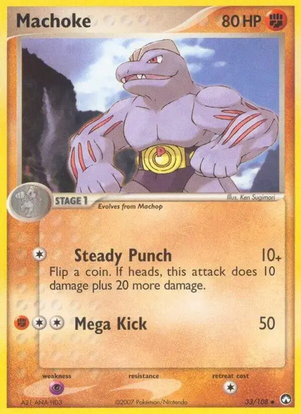 Machoke - Pokemon Power Keepers #33