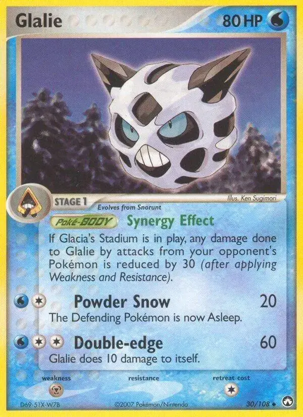 Glalie - Pokemon Power Keepers #30