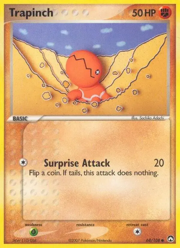Trapinch - Pokemon Power Keepers #68