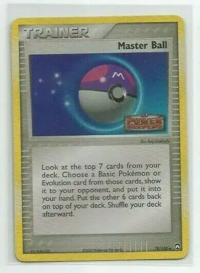 Master Ball [Reverse Holo] - Pokemon Power Keepers #78