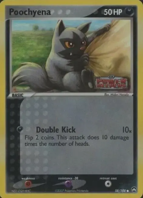 Poochyena [Reverse Holo] - Pokemon Power Keepers #58