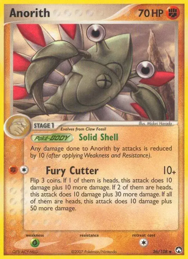 Anorith - Pokemon Power Keepers #26