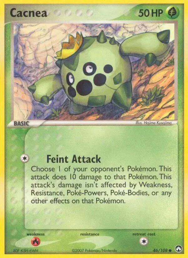Cacnea - Pokemon Power Keepers #46
