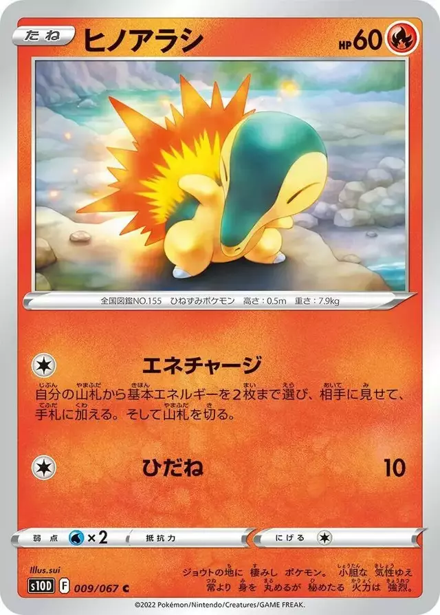 Cyndaquil - Pokemon Japanese Time Gazer #9