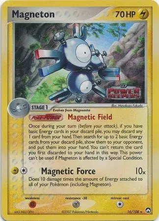 Magneton [Reverse Holo] - Pokemon Power Keepers #16