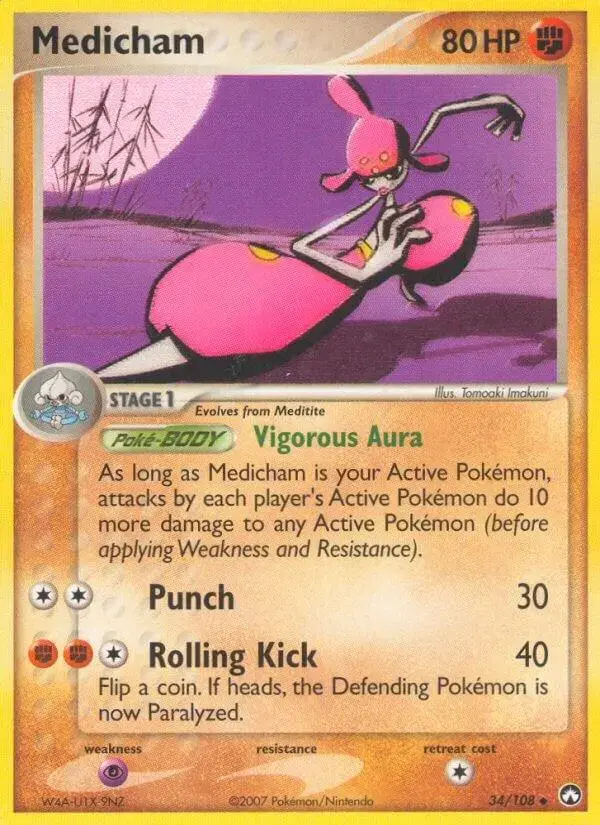 Medicham - Pokemon Power Keepers #34