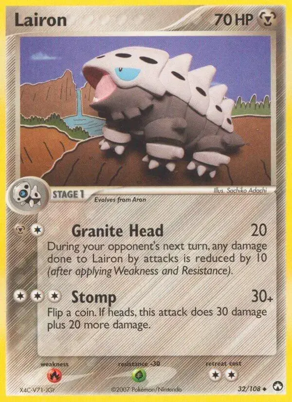 Lairon - Pokemon Power Keepers #32