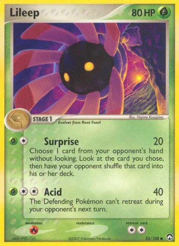 Lileep - Pokemon Power Keepers #52