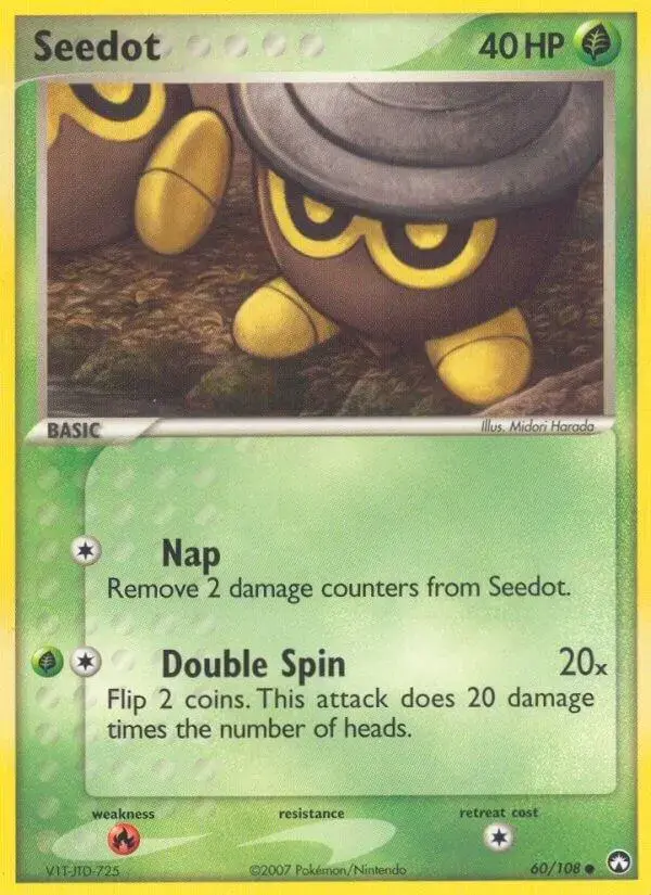 Seedot - Pokemon Power Keepers #60