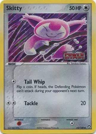 Skitty [Reverse Holo] - Pokemon Power Keepers #62