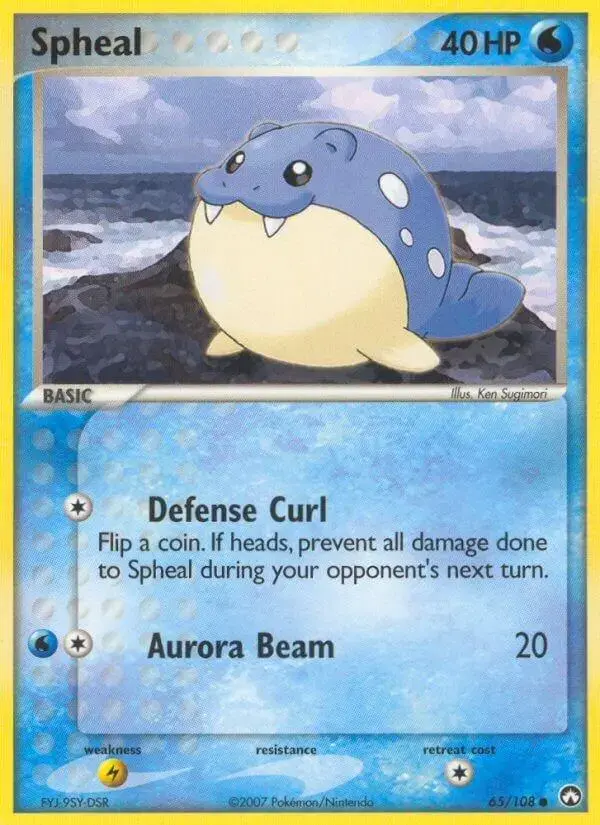 Spheal - Pokemon Power Keepers #65