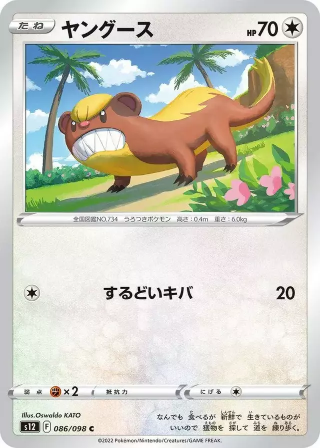 Yungoos - Pokemon Japanese Paradigm Trigger #86