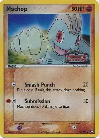 Machop [Reverse Holo] - Pokemon Power Keepers #53