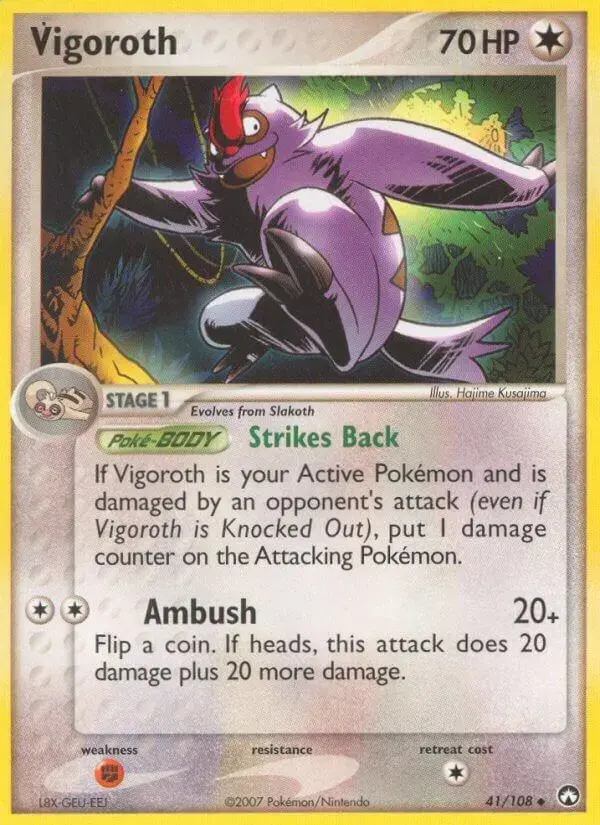 Vigoroth - Pokemon Power Keepers #41