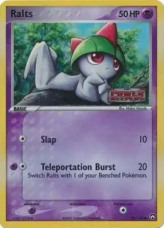 Ralts [Reverse Holo] - Pokemon Power Keepers #59