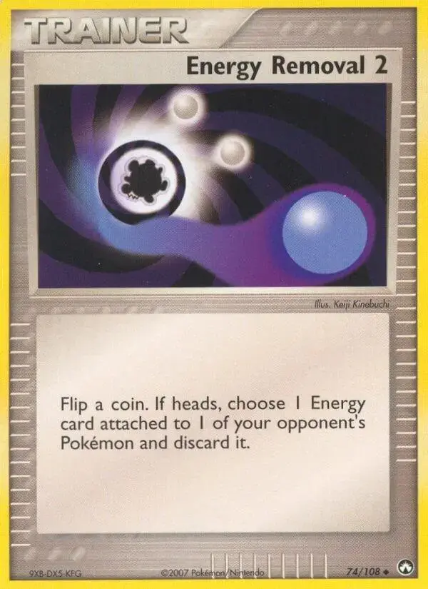 Energy Removal 2 - Pokemon Power Keepers #74