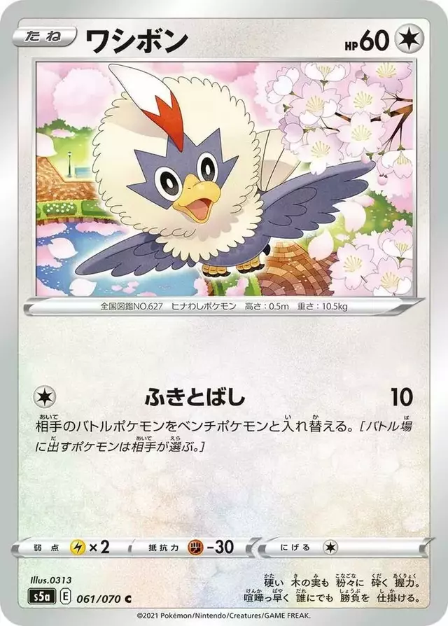 Rufflet - Pokemon Japanese Matchless Fighter #61