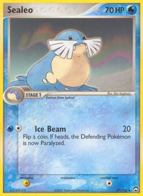 Sealeo - Pokemon Power Keepers #37