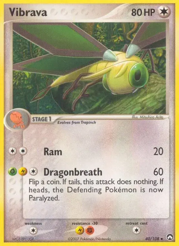 Vibrava - Pokemon Power Keepers #40