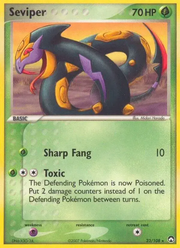 Seviper - Pokemon Power Keepers #23
