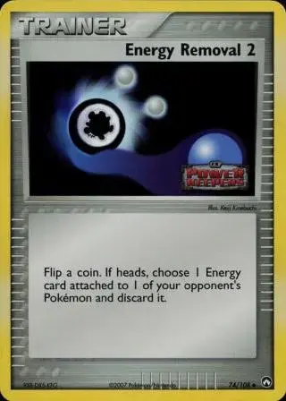 Energy Removal 2 [Reverse Holo] - Pokemon Power Keepers #74