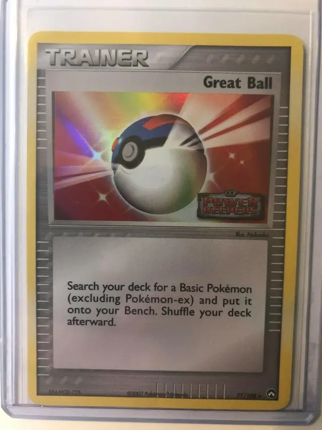 Great Ball [Reverse Holo] - Pokemon Power Keepers #77