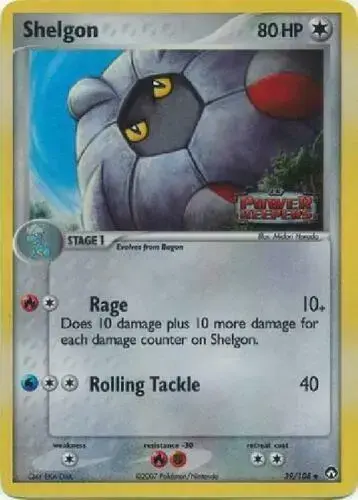 Shelgon [Reverse Holo] - Pokemon Power Keepers #39