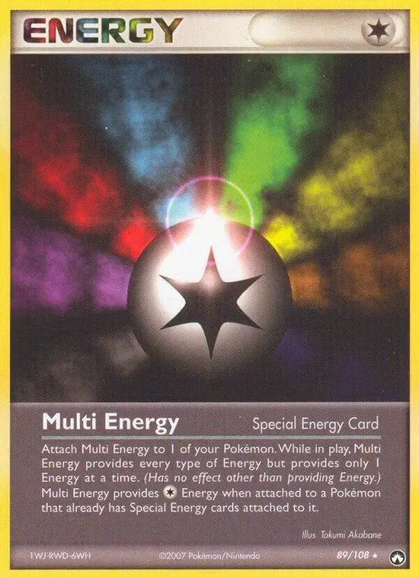 Multi Energy - Pokemon Power Keepers #89