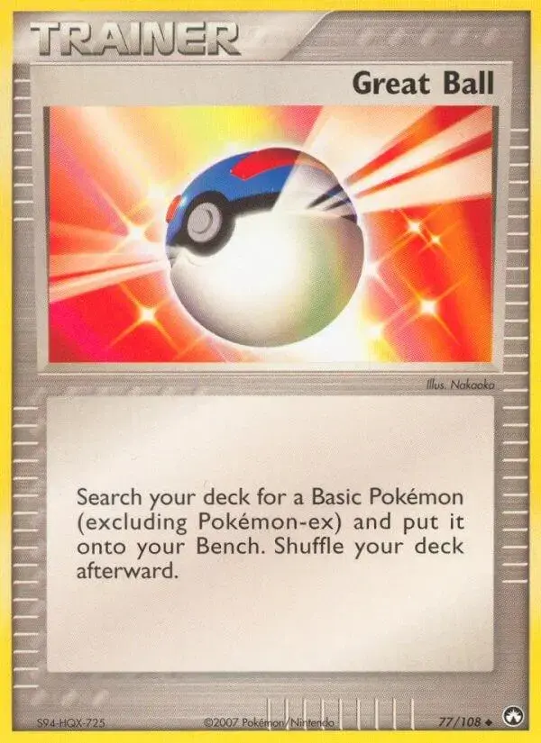 Great Ball - Pokemon Power Keepers #77