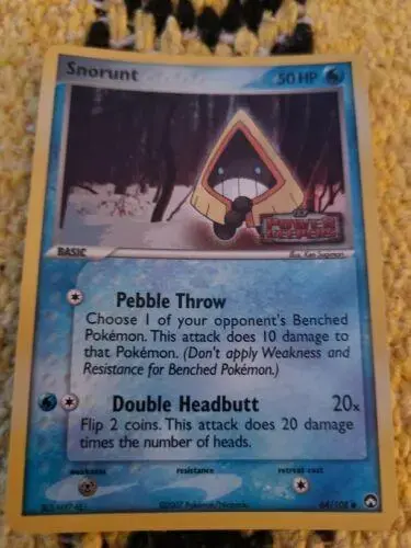 Snorunt [Reverse Holo] - Pokemon Power Keepers #64