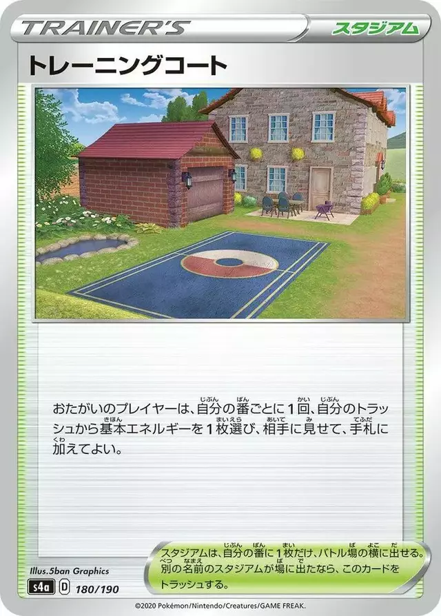 Training Court - Pokemon Japanese Shiny Star V #180