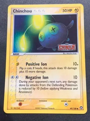 Chinchou [Reverse Holo] - Pokemon Power Keepers #49