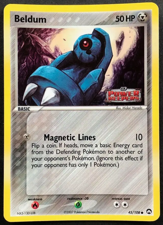 Beldum [Reverse Holo] - Pokemon Power Keepers #45