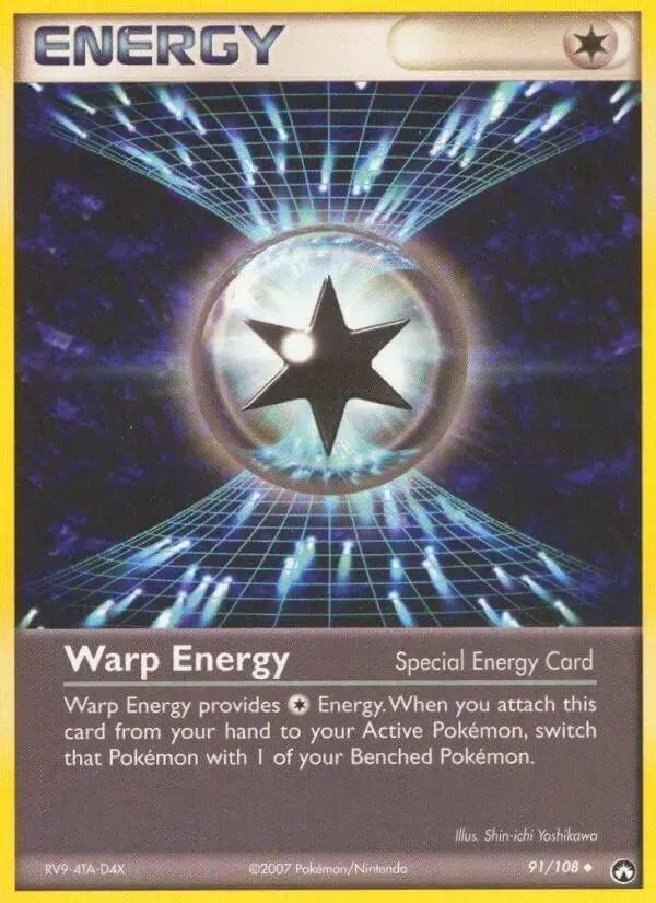 Warp Energy - Pokemon Power Keepers #91