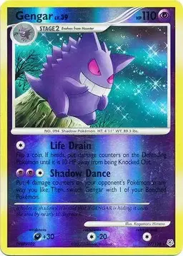 Gengar [Reverse Holo] #27 - Pokemon Diamond & Pearl
