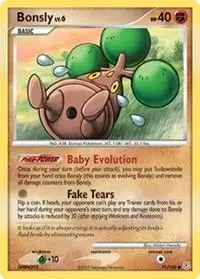 Bonsly - Pokemon Diamond & Pearl #71