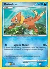 Buizel - Pokemon Diamond & Pearl #72