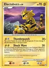 Electabuzz - Pokemon Diamond & Pearl #81