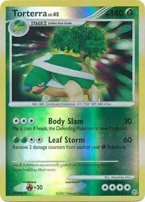 Torterra [Reverse Holo] - Pokemon Diamond & Pearl #17