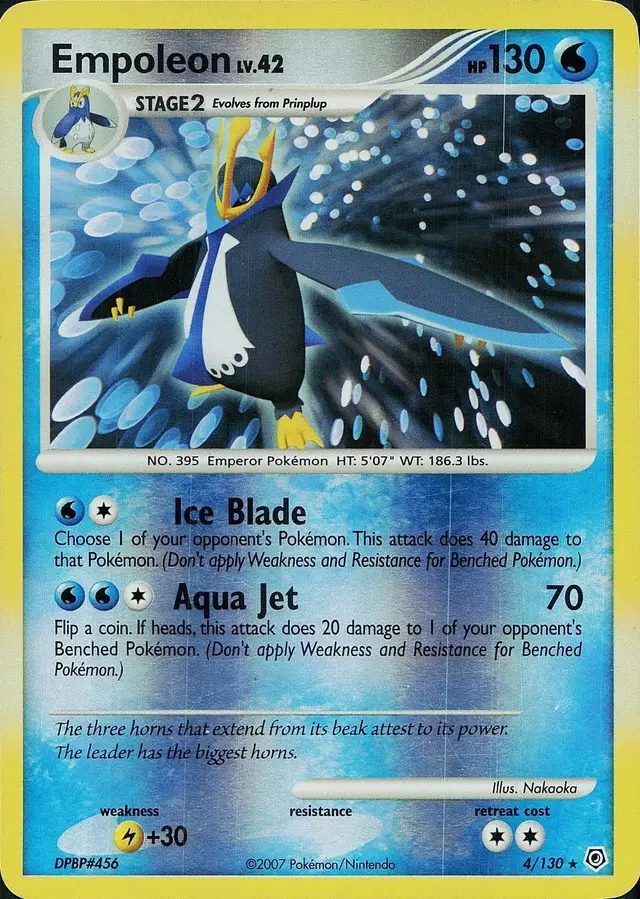 Empoleon [Reverse Holo] - Pokemon Diamond & Pearl #4
