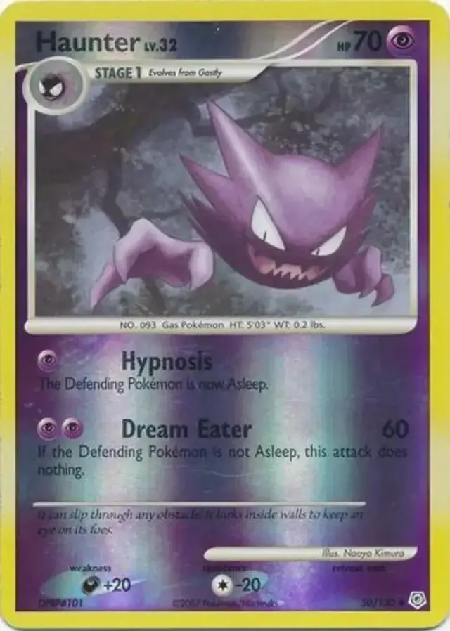 Haunter [Reverse Holo] - Pokemon Diamond & Pearl #50