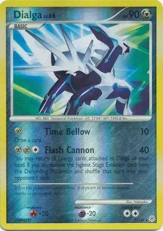 Dialga [Reverse Holo] - Pokemon Diamond & Pearl #1