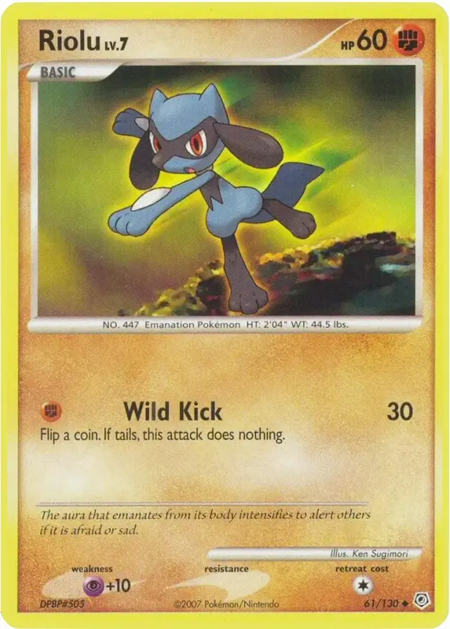 Riolu - Pokemon Diamond & Pearl #61