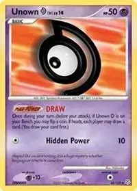 Unown D - Pokemon Diamond & Pearl #68