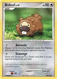Bidoof - Pokemon Diamond & Pearl #70