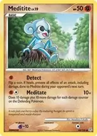Meditite - Pokemon Diamond & Pearl #89