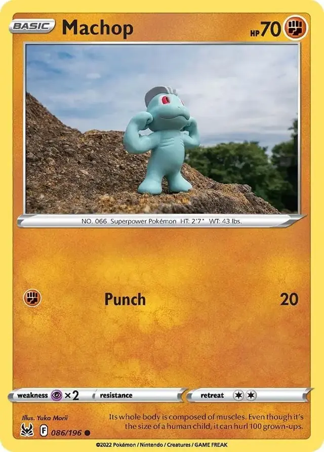 Machop - Pokemon Diamond & Pearl #86