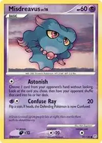 Misdreavus - Pokemon Diamond & Pearl #91