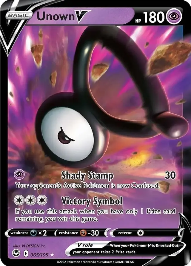 Unown A - Pokemon Diamond & Pearl #65